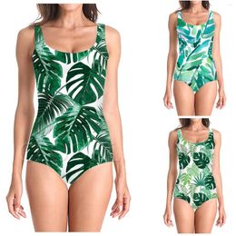 Women's Swimwear 2024 Tropical Style One Piece Swimsuit Beachwear Monokini Brazilian Swimming Suit Biquini