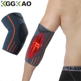 Knee Pads 1Pcs Elbow Support Elastic Fitness Protective Pad Absorb Sweat Breathable Sports Basketball Safety Arm Sleeve Brace