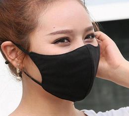Black Unisex Dust Face for Cycling Camping Travel Mask Anti Cotton Mouth Cover Washable2921626