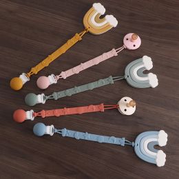 Blocks Food Grade Newborn Pacifier Relief Design Teether BPA Free Infant Tactile Training Toys Bebe Teething Toy Baby Silicone Teethers