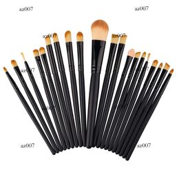 Make up 20pcs eye shadow 18 Colours Superior Soft pincel kabuki kit set Cosmetics maquiagem makeup brushes DHL free shipping Original edition