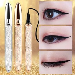 Eyeliner Black / Brown Liquid Eyeliner Waterproof Long Lasting Eye Liner Pencil Quick Drying Not Bloom Natural Eyleliner Pen Makeup