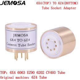 Amplifier 1PC 6063 EZ90 CV493 6202 6X4 TO 6Z4 7Pin TO 7Pin Tube DIY Audio Vacuum Tube Amplifier Convert Socket Adapter Free Shipping