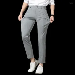 Men's Pants Straight Leg Suit With A Nine Point Drop Feeling Casual Small Korean Version Of Trendy Slim Fit
