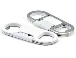 Bottle Opener Keychain Data Cable Portable 3in1 USB Charging Cord for Smart Phone SN58622433132