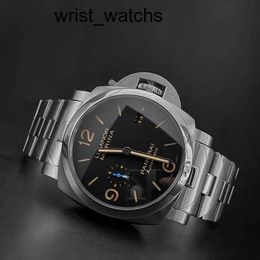 Modern Wrist Watch Panerai LUMINOR Series Swiss Men's Automatic Mechanical Luxury Watch Sports Tough Man Watch Large Diameter PAM00723 44mm Diameter