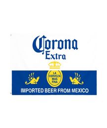 factory direct whole double stitched 3x5fts 90150cm corona Beer Flag life flag for decoration OOD56808216671