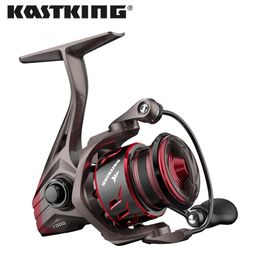 KastKing Valiant Eagle II Spin Finesse System Spinning Reel 45KG Max Drag 7BB1RB 52 1 Gear Ratio 143g Weight Fishing 240506