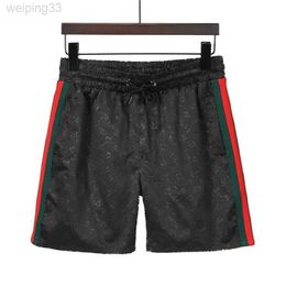 Men's Shorts 2023 Designer Style Waterproof Fabric Runway Trousers Summer Beach Pants Mens Board Shorts Men Surf Shorts Swim Trunks Sport Shortss7qjz