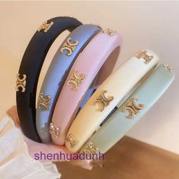 High Head Top Hair Hoop for Women 2023 New end Headband Versatile Western Style Card Design Feeling Headwear