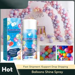 Party Decoration Shiny Glow Balloon Spray Brightener Fading Resistant Lasting Shine Polish Maintenance Enhance Precise Mist