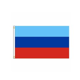 Banner Flags Luhansk Emblem Flag Polyester Printed Banner Tapestry For Decor Outdoor For Decoration 90x150cm Polyester