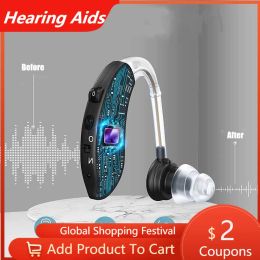 Amplifiers Invisible Chargeable Hearing Aid Amplifiers Mild Severe Hearing Impairment Hearing Aids Audifonos Sound Devices For Both Ears