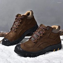 Casual Shoes Designer Brand Men's Outdoor Hiking Winter Cotton Sports Comfortable Free Delivery