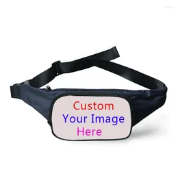 Waist Bags Noisydesigns Custom Image Bag Men Greyhound Print Hip Belt Fanny Pack For Women Zipper Pouch Unisex Chest Dropship