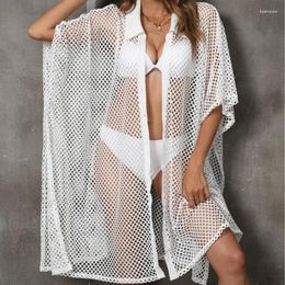 Sexy White Beach Outfits For Women Swimsuit Womens Bikini Cover Up Woman Cover-up Kimono Transparente Mujer