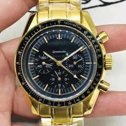 Designer Watch reloj watches AAA Automatic Mechanical Watch Oujia O Super Gold Black Fully Automatic Mechanical Watch Ha