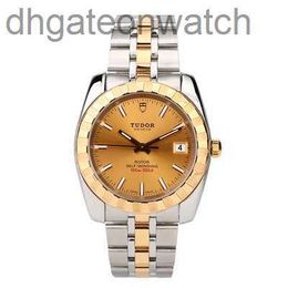 Unisex Fashion Tudery Designer Watches Emperor Classic Series Steel 18k Automatic Mechanical Watch Mens Watch 21013 with Original Logo