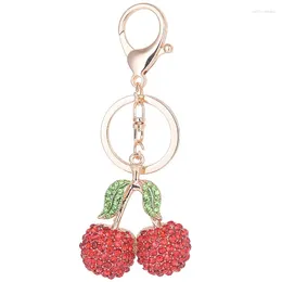 Keychains Fashion Fruit Key Chain For Women Men Cherry Keychain