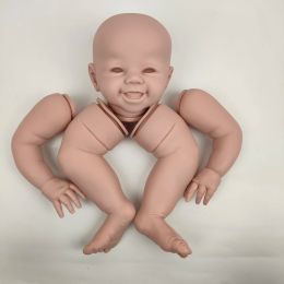 Dolls 24 InchesReborn Baby Doll Lifelike Newborn Bebe Reborn "Kenzie" Vinyl Unpainted Unfinished Doll Parts DIY Blank Doll Kit