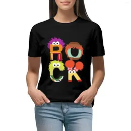 Women's Polos Fraggles TV Show Rocks Funny Design T-shirt Summer Clothes Female Womens Graphic T Shirts