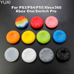 Speakers YUXI 1PCS High Quality Grip Caps Case For PS4/PS3/PS5/Xbox360/Xbox One/Switch Pro Gamepad Controller Accessories