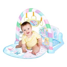 Blocks Baby Play Gym Toddler Musical Activity Play Mat With Hanging Children Carpet Pedal Piano Baby Toys 0 12 Months