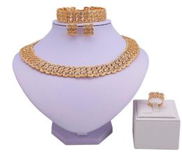 Earrings Necklace ZuoDi Dubai Gold Designer Jewellery Set 2021 Nigerian Wedding Fashion African Woman Costume Whole4862999