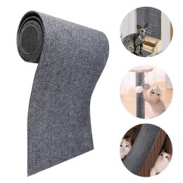 Houses Gray Self Adhesive Felt Fabric Trimmable Selfadhesive Carpet Mat For Cat Tree Racks Drawer Box Cat Scratching Board
