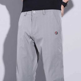 Men's Pants High Quality Mens Pants Elasticity Quick Dry Men Trousers Summer Ultra Thin Polyamide Fabric Wear Sport Men Pant Y240506