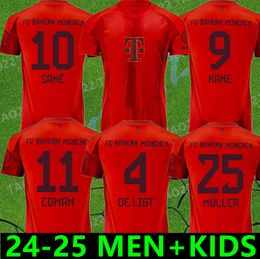 24 25 soccer jersey SANE 2024 2025 football shirt GORETZKA GNABRY camisa de futebol men kids kits KIMMICH fans player 50th Munich Oktoberfest Kit Neuer KANE
