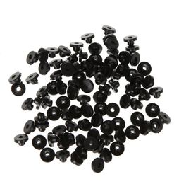 Whole 1000Pcslot Black Rubber Grommets Nipples for Tattoo Machine Needles8974231