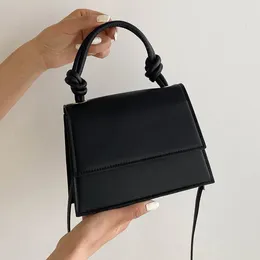 Drawstring Solid Pu Leather Shoulder Bag Fashion Designer Handbags Top Handle Bags For Women Casual Crossbody Luxury