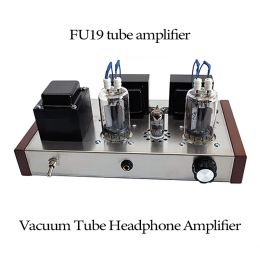 Amplifiers Fu19 vacuum tube headphone amplifier 4W*2 class a HiFi home headphone power amplifier for Sennheiser HD600 HD650 HD700 HD800