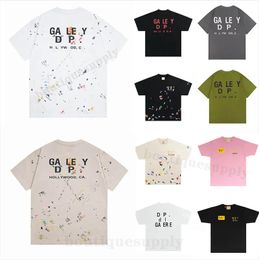 mens t shirts New for summer designer t shirt gallerydept Three-dimensional letter embossed stamp tshirt Crewneck is versatile with casual short sleeves mens shirt