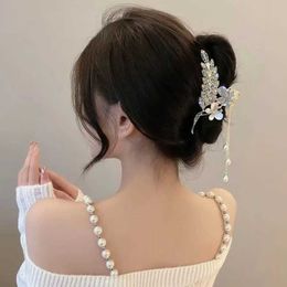 Andra koreanska vete öron hår CLS för kvinnor modeklipp metall krabba huvudbonader tillbehör bröllop födelsedag present