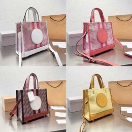 New Shopping Bags Totes Coa Leather Tote Woman Designer 14 Colors Designers Handbag Large Capacity Shopper Crossbody Purse 221020 271i