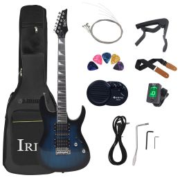 Guitar 6 Strings Electric Guitar Maple Body Neck Electric Guitarra With Bag Strings Amp Capo Picks Strap Guitar Parts & Accessories