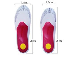 NEW Orthopaedic Insoles for Flat Foot Orthotics Gel shoes sole Insert Pad Arch Support Pad For Plantar fasciitis Feet Care man women