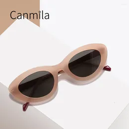 Sunglasses Small Letter Design Women Acetate Sun Glasses Nylon Lenses UV400 Eyewear Oculos Gafas De Sol VS7015