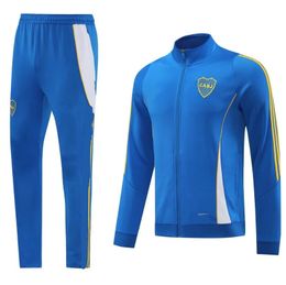 2024 Boca Juniors Soccer Jerseys 2024 Tracksuits roman DE ROSSI Football Jacket Training Suits Jogging Survetement Chandal