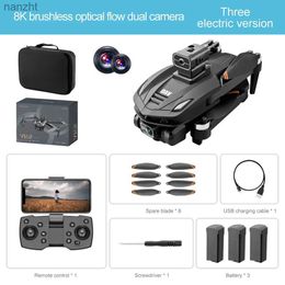 Drones G V168 8K optical flow drone positioning aerial camera FPV wide-angle brushless air hover WX