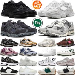 Designer 9060 2002r New sneakers 327 running shoes for mens womens 550 Quartz Grey Rain Cloud 530 Triple Black Phantom trainers runners