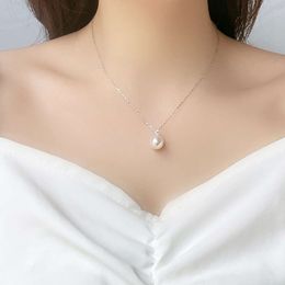 Jewellery Swarovskis Necklace Designer Women Original Quality Luxury Fashion Pendant Pearl Glittering Pearl Necklace Female Crystal Pearl Clavicle Chain
