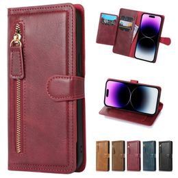 Suitable for iPhone 15 phone case, iPhone 13 holder, 14 Pro leather case, 12 11 wallet phone protective case