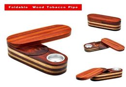 New magic wood smoking pipe metal smoking pipe Hand Pipe rolling machine grinder vaporizer Easy To Use8831624