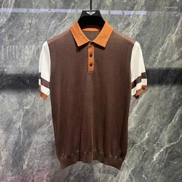 Men's Polos M04487 Fashion 2024 Polo Shirts Design Party Style Clothing