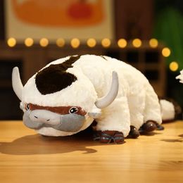 55cm Avatar Appa Plush Toys Momo Doll Anime Soft Stuffed Animals Pillow Children Kids Gift 240416