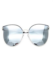 Belight Optical 2020 New Arrival Cat Eye Type Polarised Silver Mirror Sunglasses Women Retro Sunglasses with Case Oculos9532392