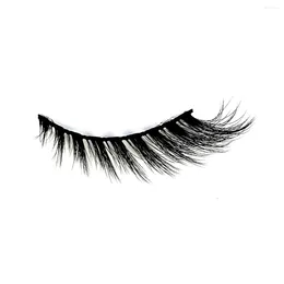 False Eyelashes Cat Eye Lashes Mink 3D Curl Winged Natural Realistic Messy End Elongated Thick Soft Fake Lashe